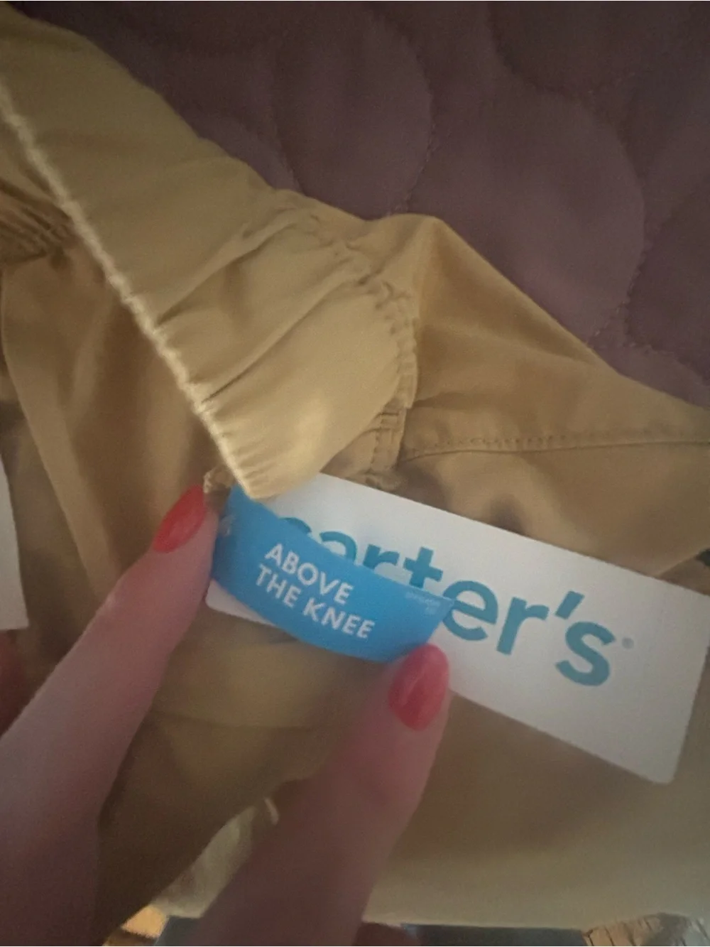 Carters NWT Khaki Shorts Size 10